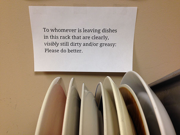 Passive Aggressive Office Notes