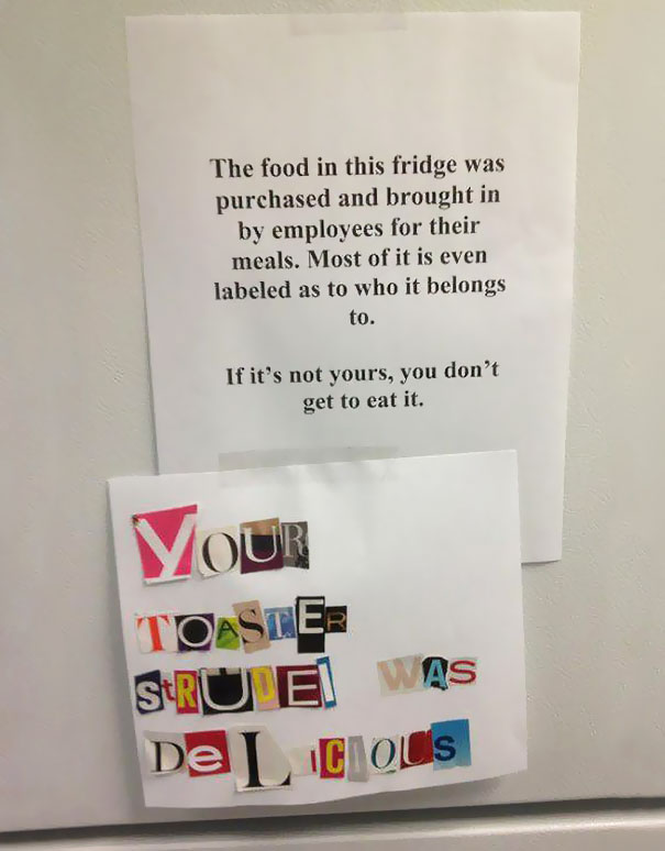 These Are Posted On My Office's Fridge