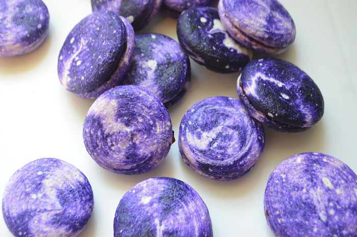 Galaxy Macarons