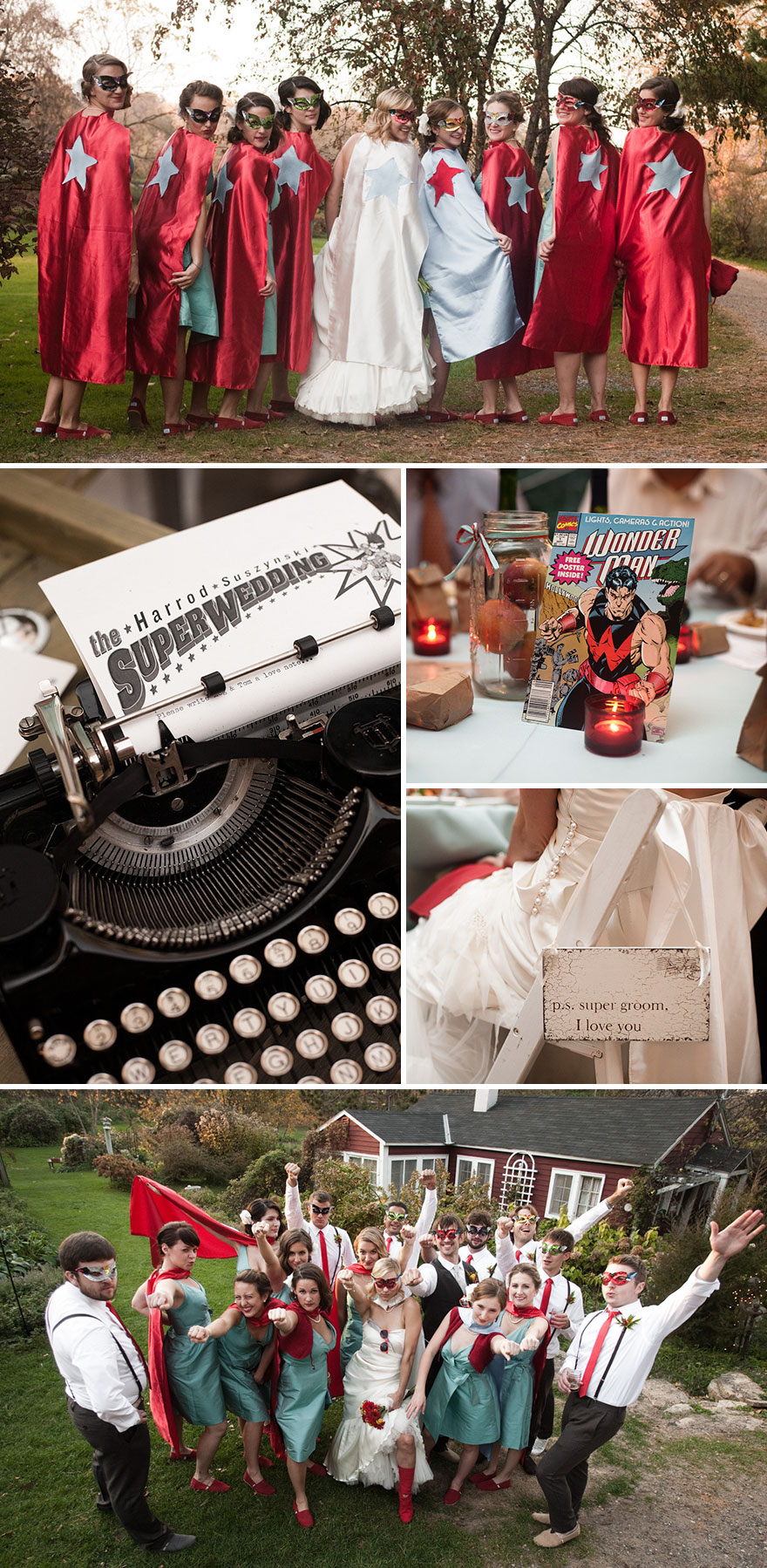 Superhero Themed Wedding