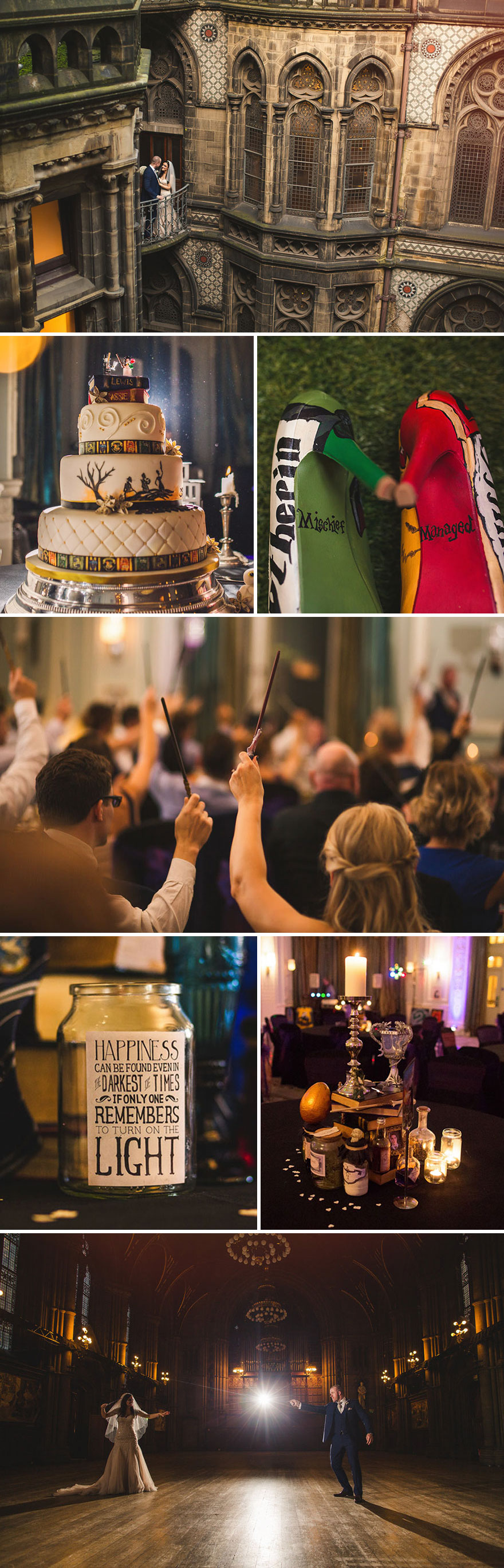 Magical Harry Potter Themed Wedding