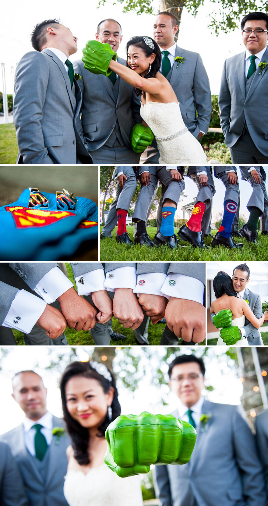 Marvel Themed Wedding