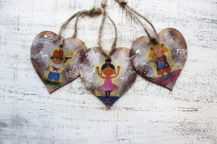 4 Years Ago We Decided To Make Only Heart Shaped Things