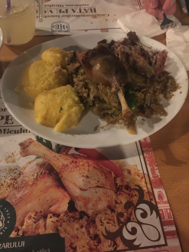 Yes, It's Supposed To Be The Same Dish As In The Photo!