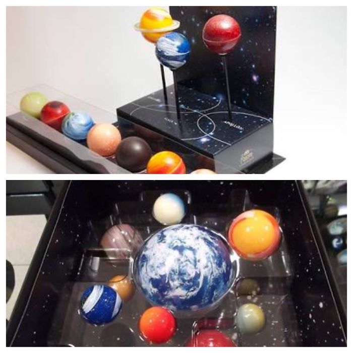 Japanese Space Chocolates