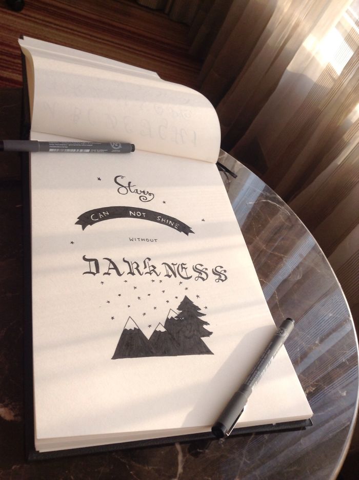 Calligraphy By A Beginner