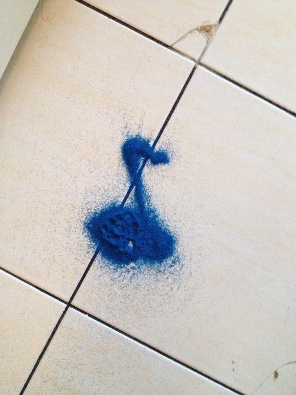 We Dropped Some Play Sand And Accidentally Made A Swan.