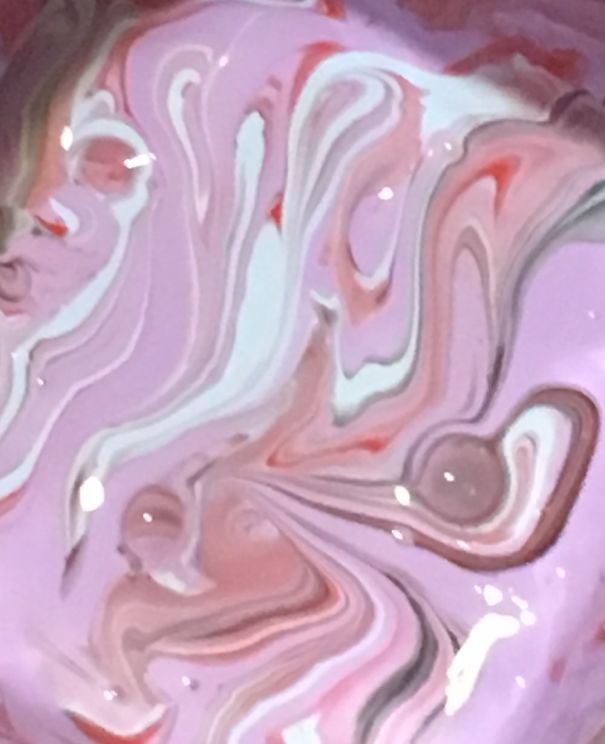 My Daughter Mixed Paint Together And Got This Magical Thing