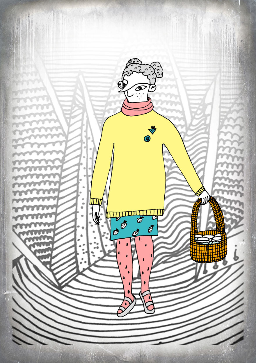 I Illustrated The People From My Childhood Memories I Illustrated The People From My Childhood Memories