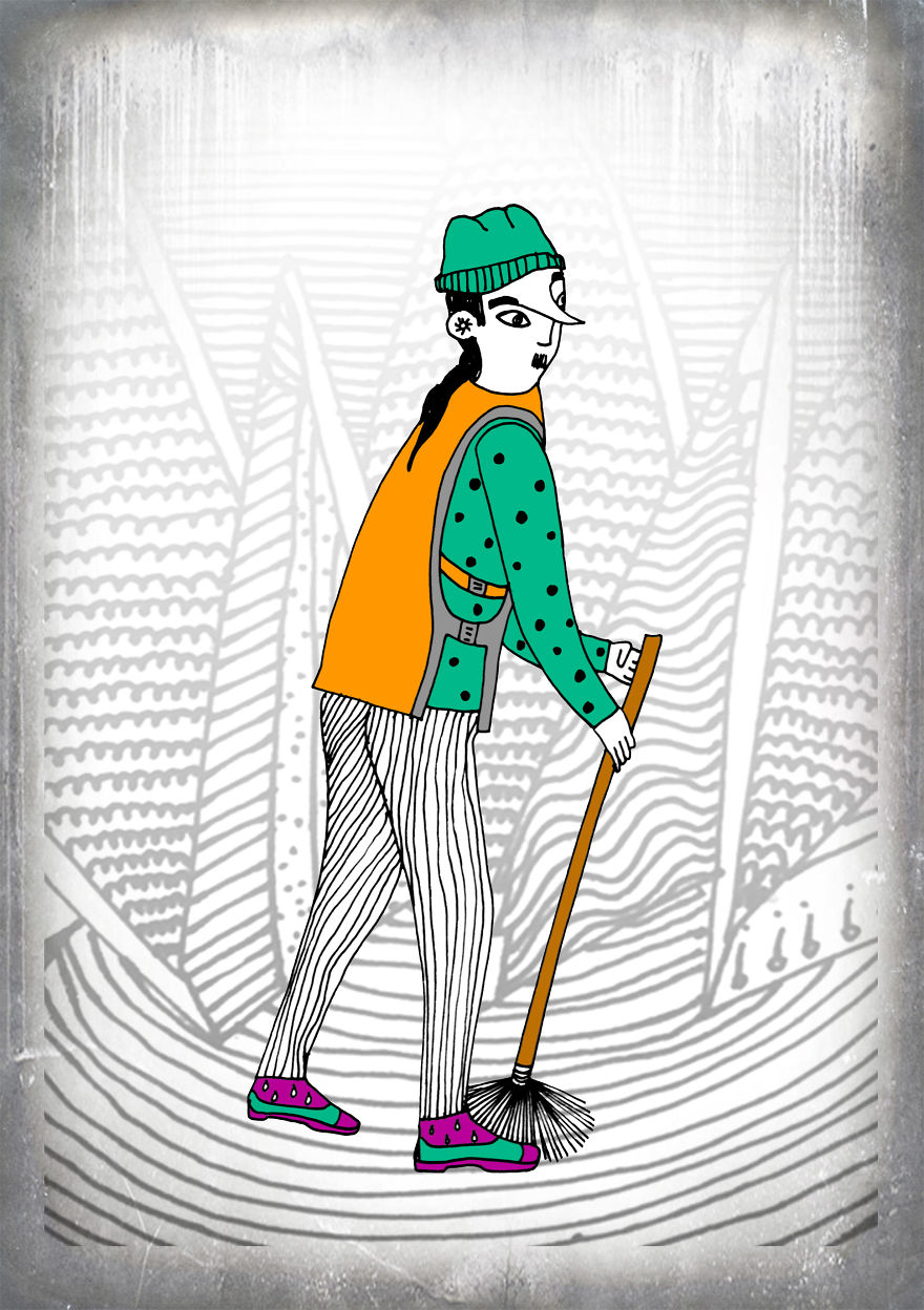 I Illustrated The People From My Childhood Memories I Illustrated The People From My Childhood Memories