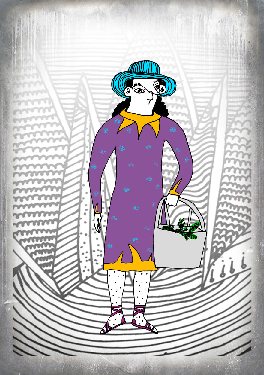 I Illustrated The People From My Childhood Memories I Illustrated The People From My Childhood Memories