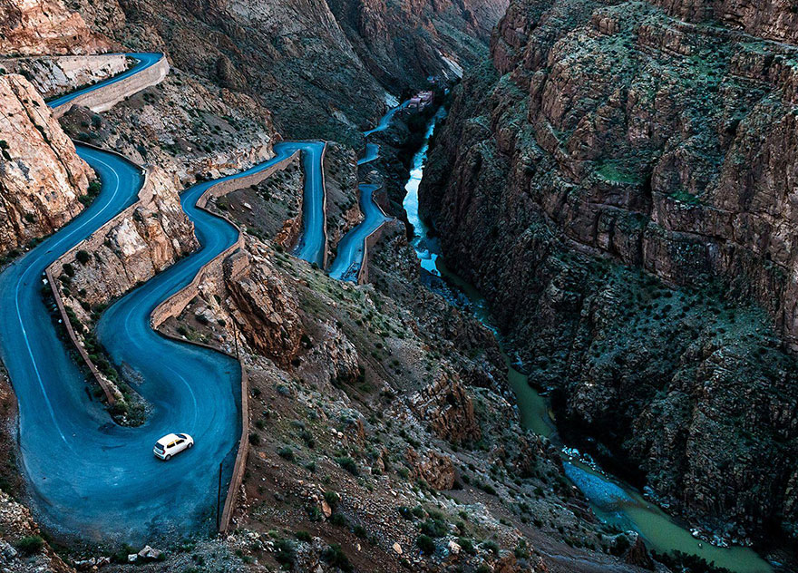Winding Roads, Morocco