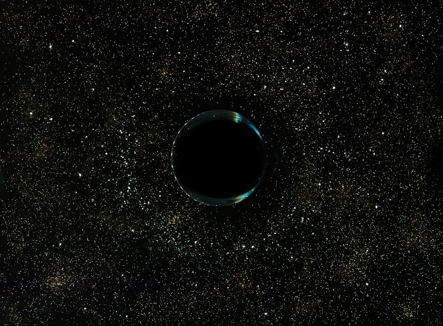 Space Scenes That I Made By Scanning Food With A Photo Scanner