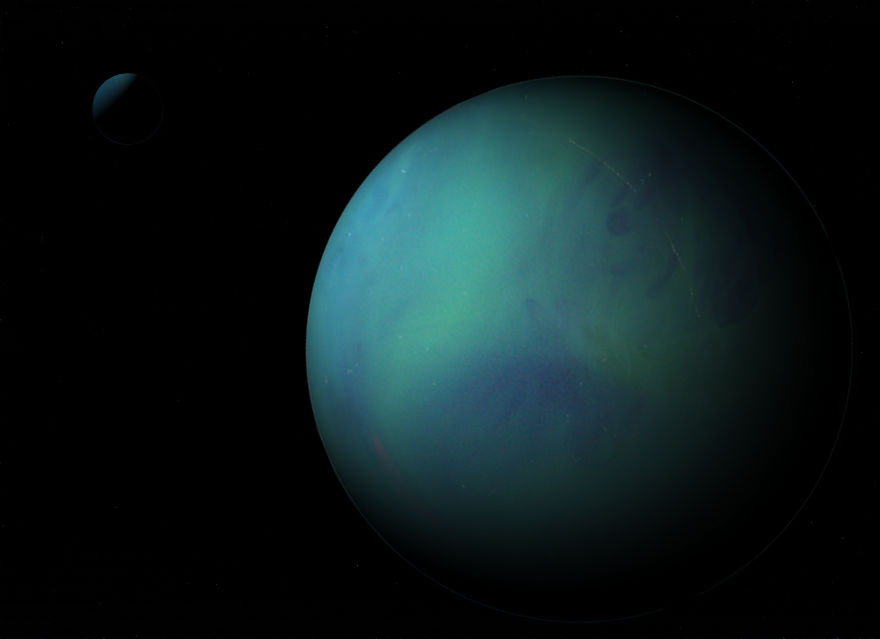 Space Scenes That I Made By Scanning Food With A Photo Scanner