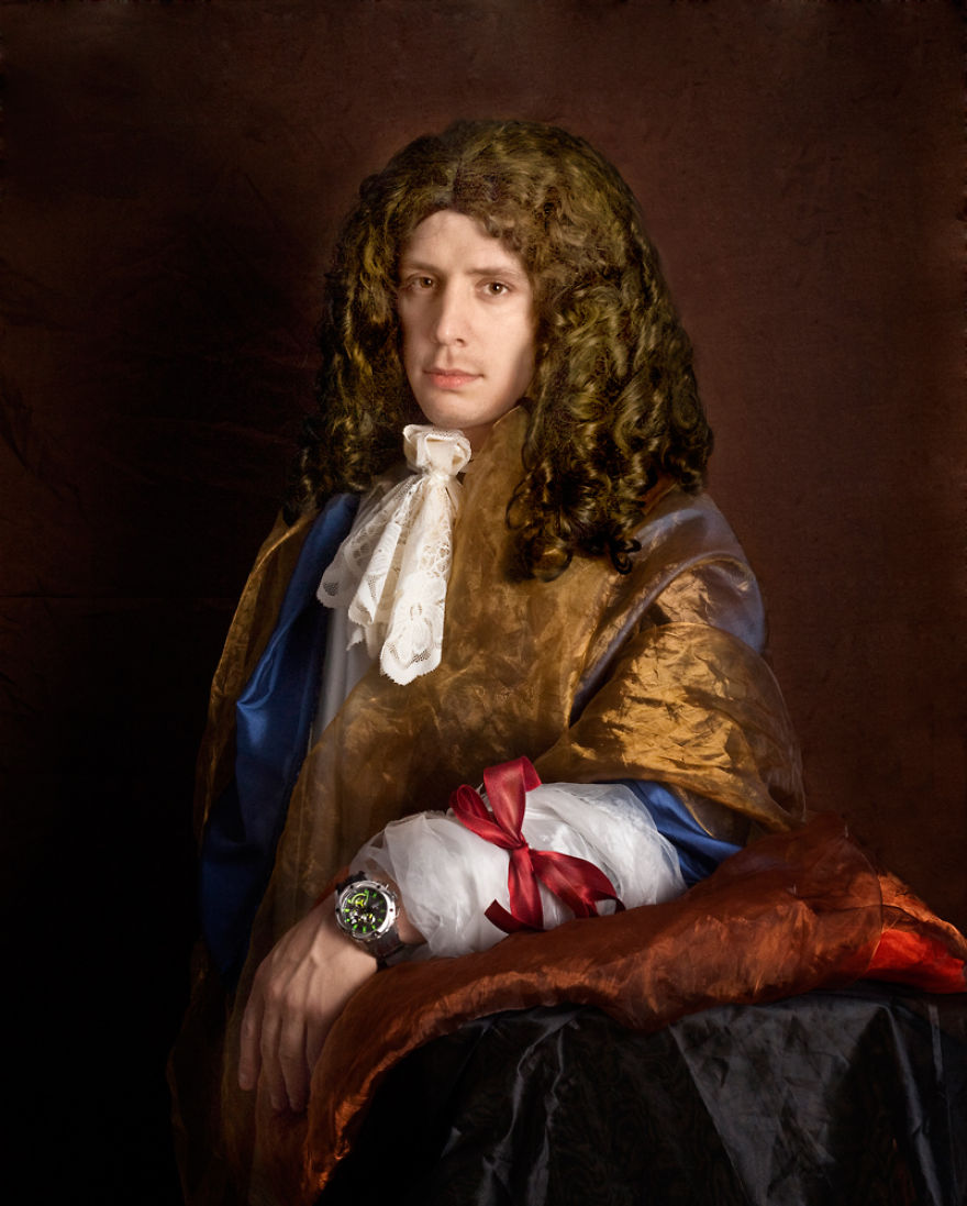 Polish Artist Recreates 17th-Century Paintings By Adding Details From Modern World Polish Artist Recreates 17th-Century Paintings By Adding Details From Modern World