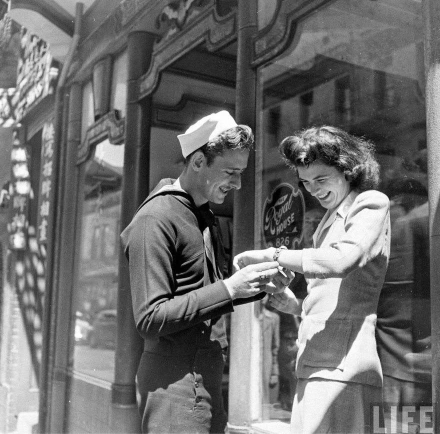 A Present For His Girlfriend, California, 1943