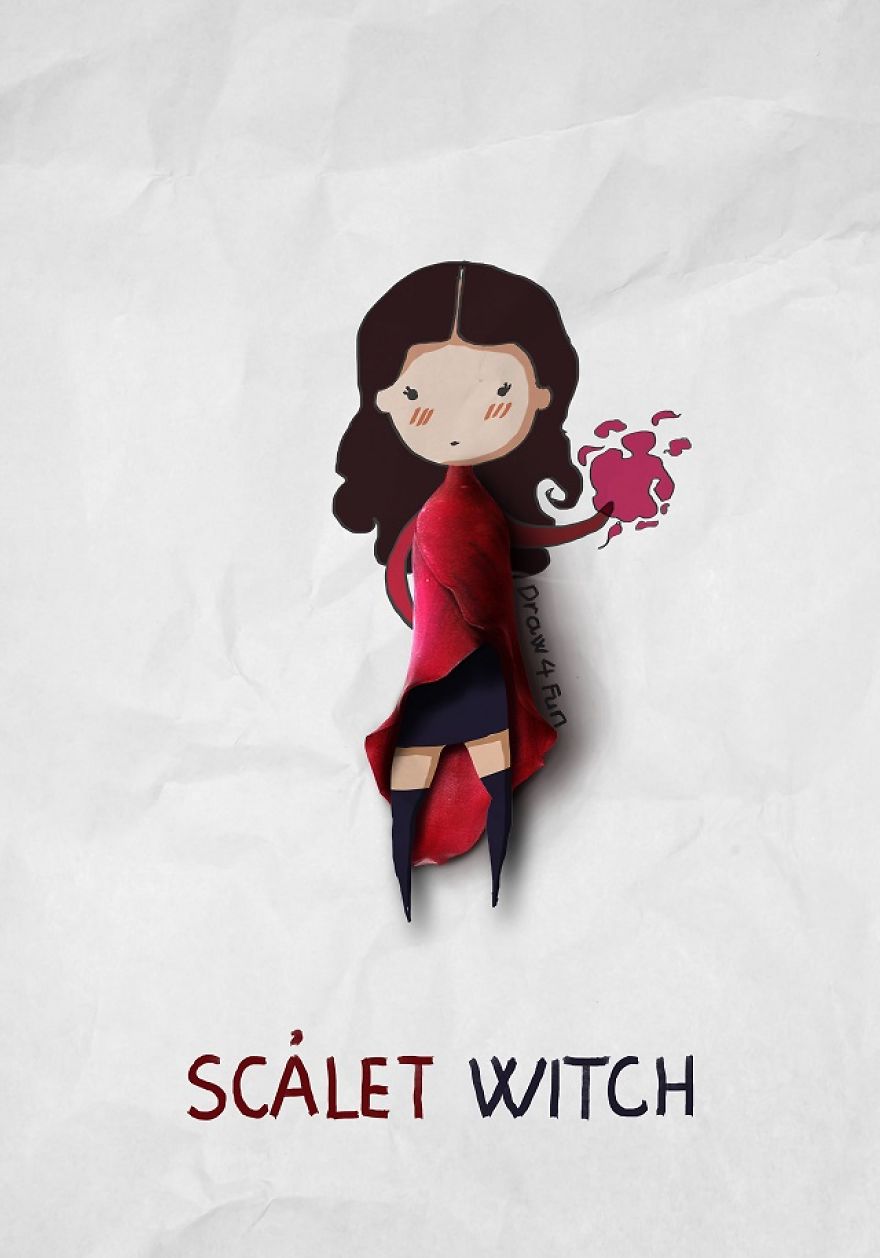 Superheros I Created From Regular Objects Superheros I Created From Regular Objects