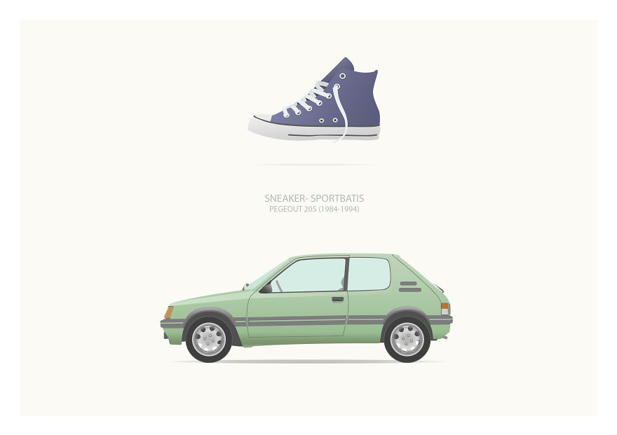 I Illustrated Humorous Lithuanian Slang Nicknames Of Old Cars