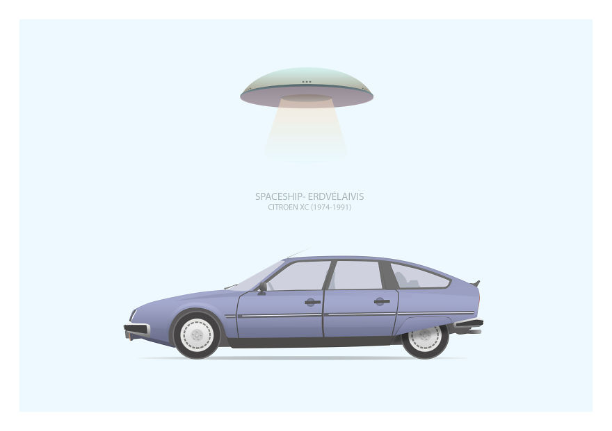 I Illustrated Humorous Lithuanian Slang Nicknames Of Old Cars