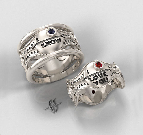 Star Wars Silver Ring Set