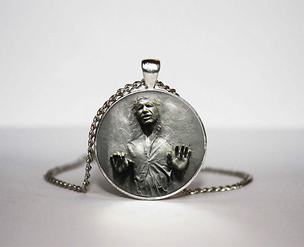 Han Solo Frozen In Carbonite Necklace