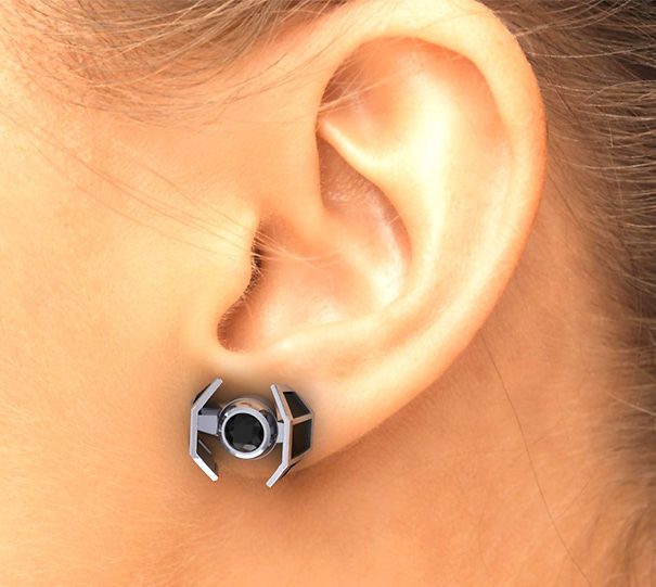 TIE Fighter Earrings