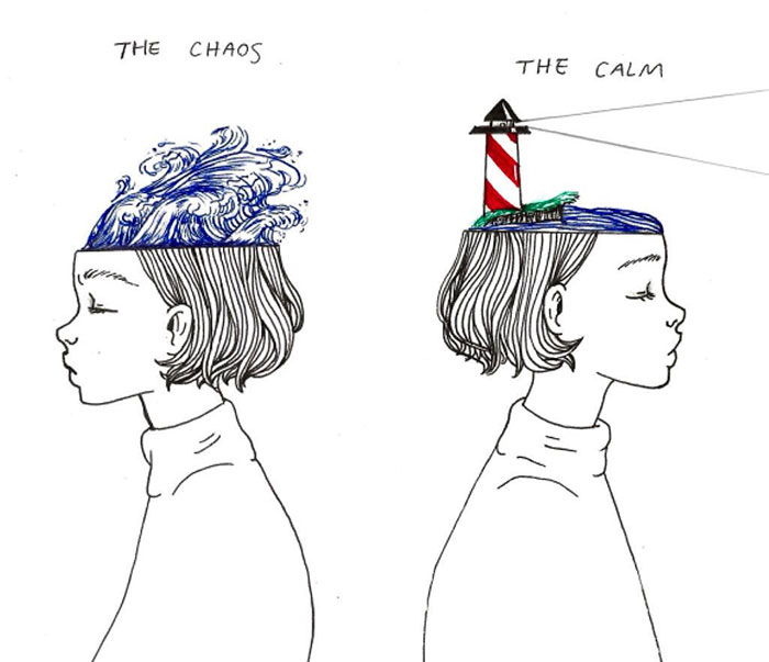 Young Artist Creates Insightful Illustrations Based On Her Life