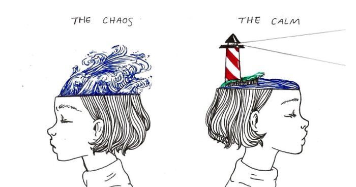 Young Artist Creates Insightful Illustrations Based On Her Life