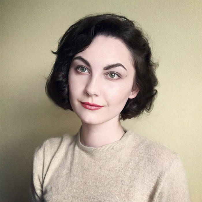 Audrey Horne Inspired Look
