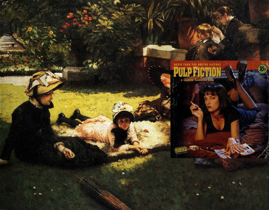 I Combine Movie Soundtrack Album Covers With Classical Paintings I Combine Movie Soundtrack Album Covers With Classical Paintings