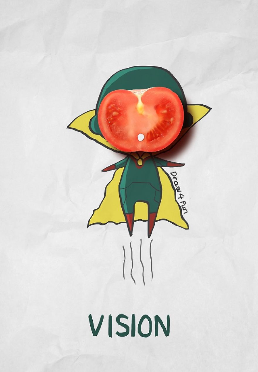 Superheros I Created From Regular Objects