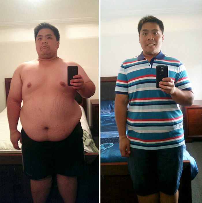 About 13 Months Between The Photos, 53kg (116 Lbs) Lost