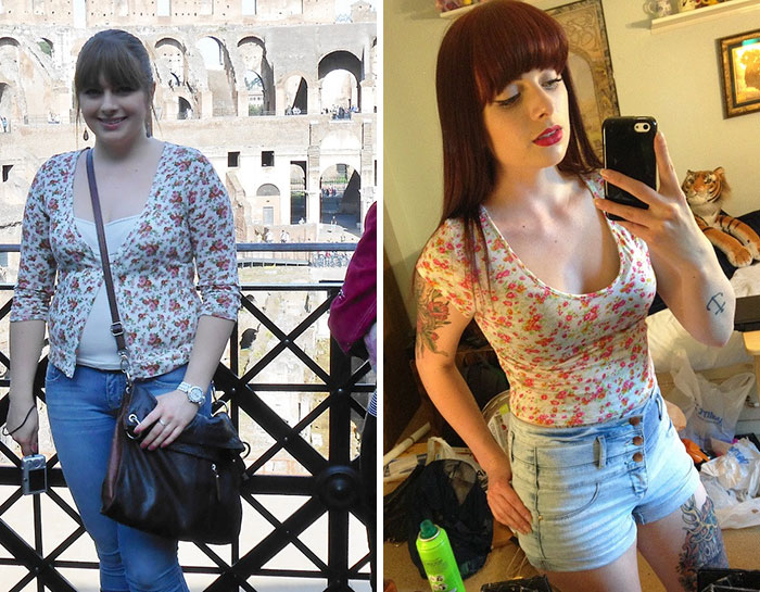 Same Girl, One Year Later. Best Thing I've Ever Done For Myself. From 160 Lbs To 120 Lbs