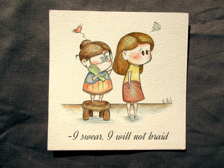 I Illustrate The Love Between Daughter, Mother And Grandmother By Creating Loving Cards I Illustrate The Love Between Daughter, Mother And Grandmother By Creating Loving Cards