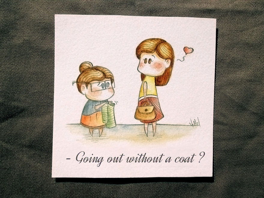 I Illustrate The Love Between Daughter, Mother And Grandmother By Creating Loving Cards