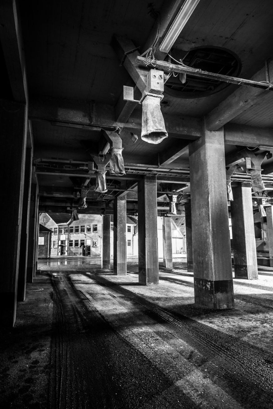 Aarhus Harbour At Night