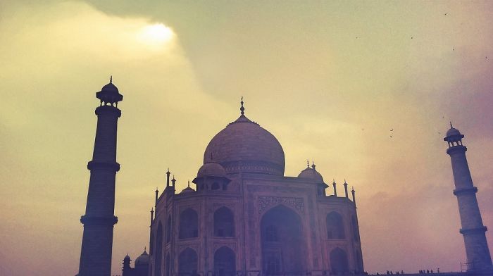 The Indian Beauty, Taj Mahal, Agra, India