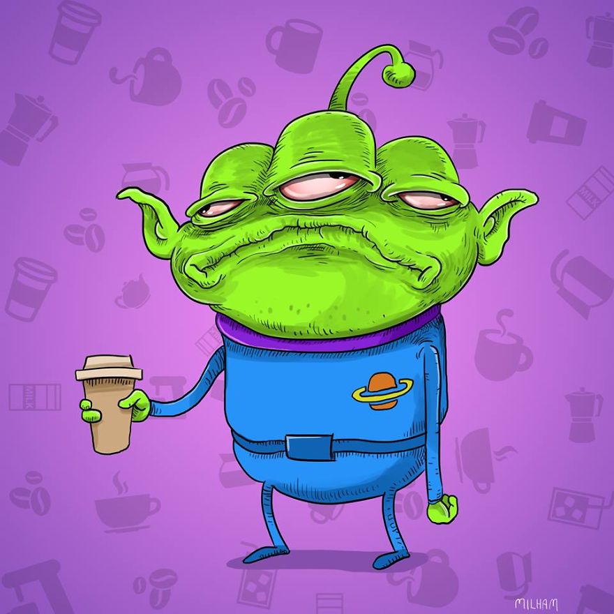 Toy Story Before Coffee