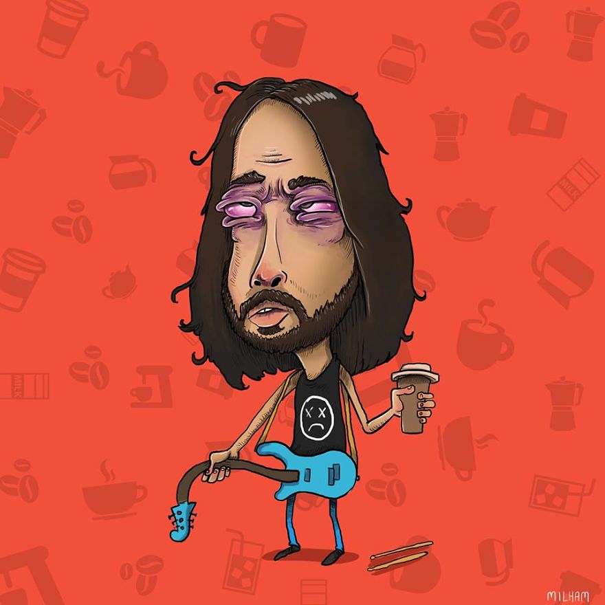 Dave Grohl Before Coffee