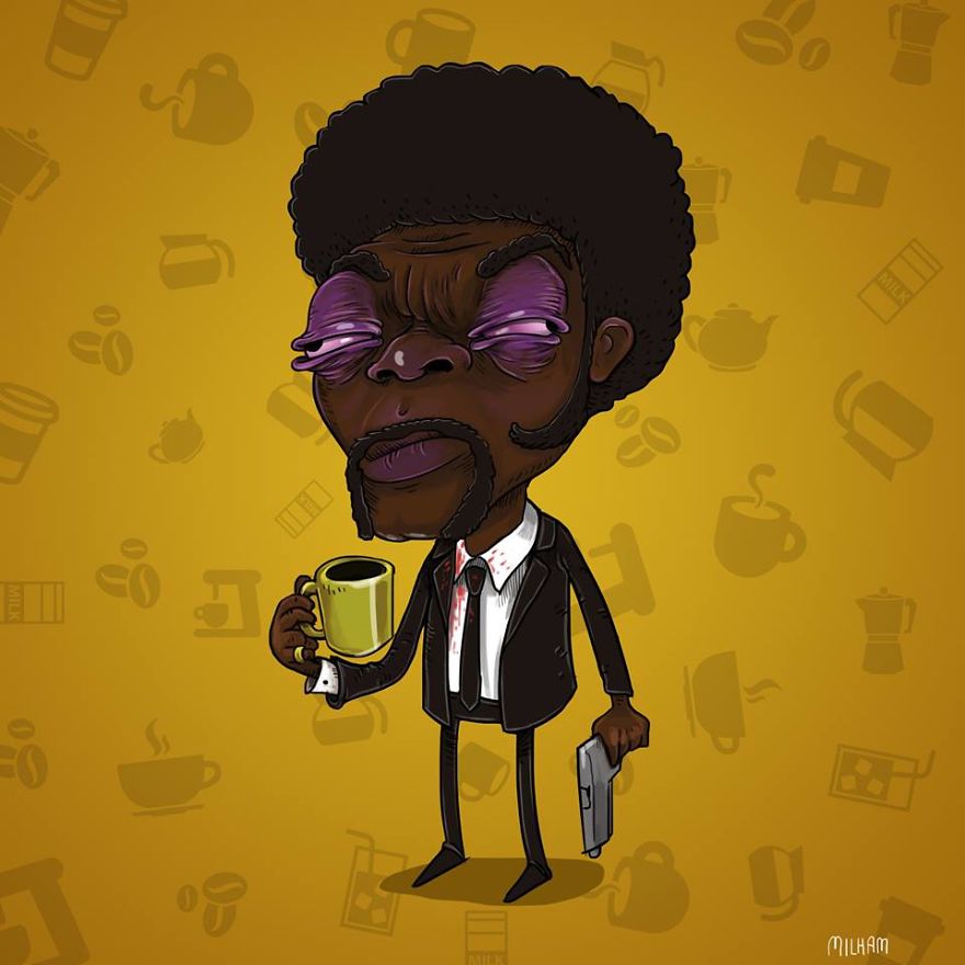 Samuel L. Jackson Before Coffee