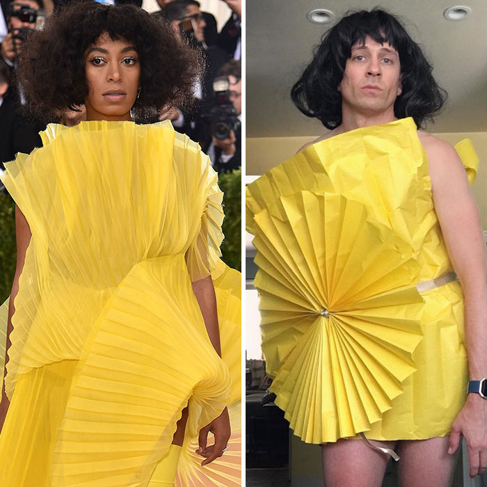 Tom Lenk As Solange Knowles At Met Gala