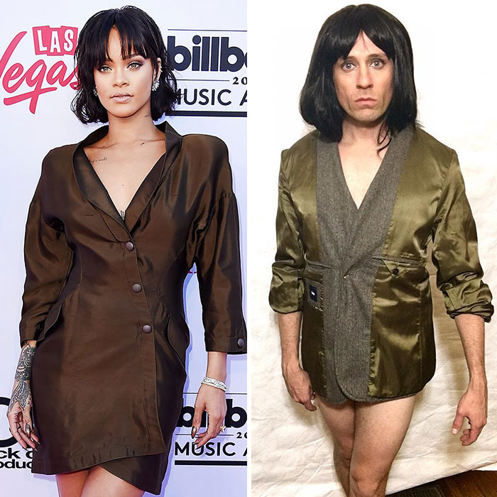 Tom Lenk As Rihanna At Billboard Music Awards
