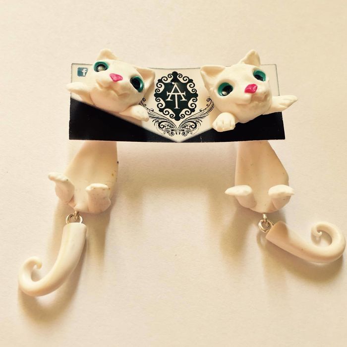 I Create Intricate And Original Polymer Clay Jewelry