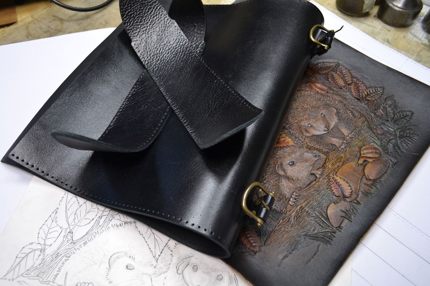 Creation Of The Briefcase 'Forest Story' Creation Of The Briefcase 'Forest Story'