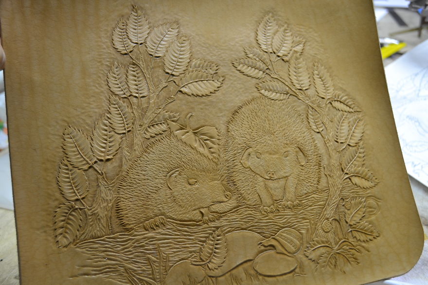 Creation Of The Briefcase 'Forest Story' Creation Of The Briefcase 'Forest Story'