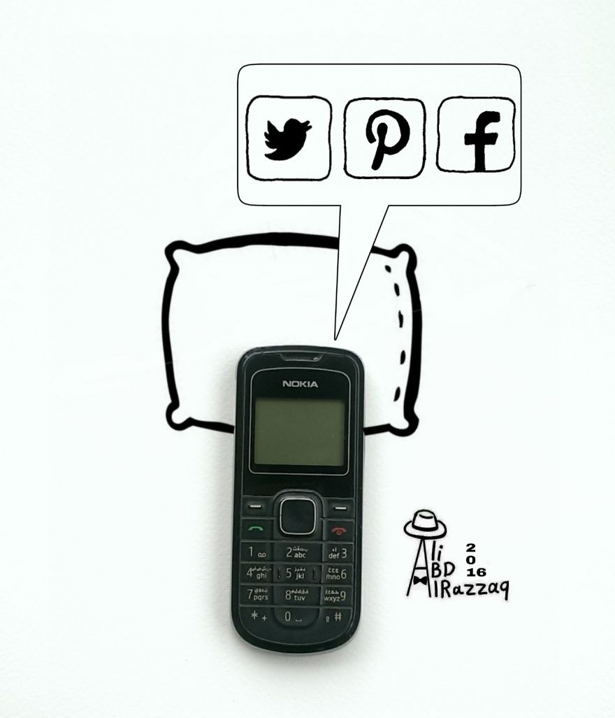 I Draw Interactive Illustrations Using Everyday Objects (part 7 )