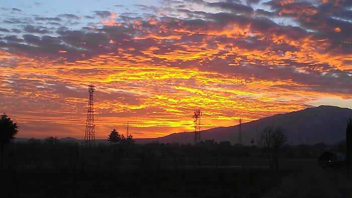 Sunset In Balochistan
