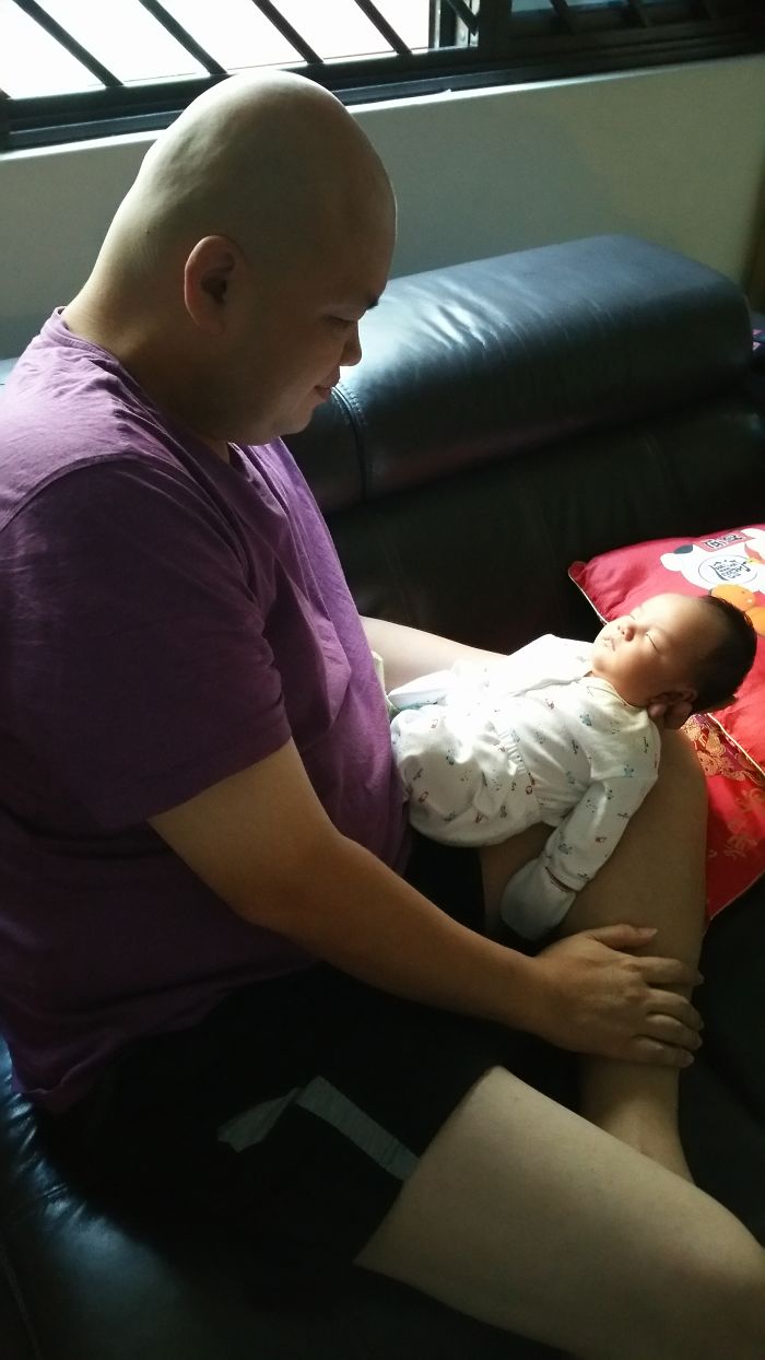 How Are You, My Son? Daddy Is Happy To Have You..