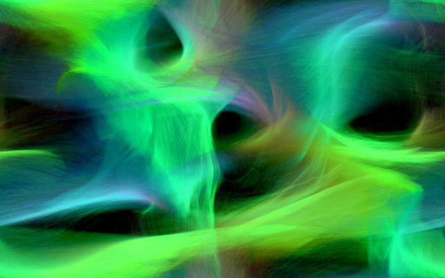 I Turn Particle Simulations Into Digital Art Using A Synthesizer