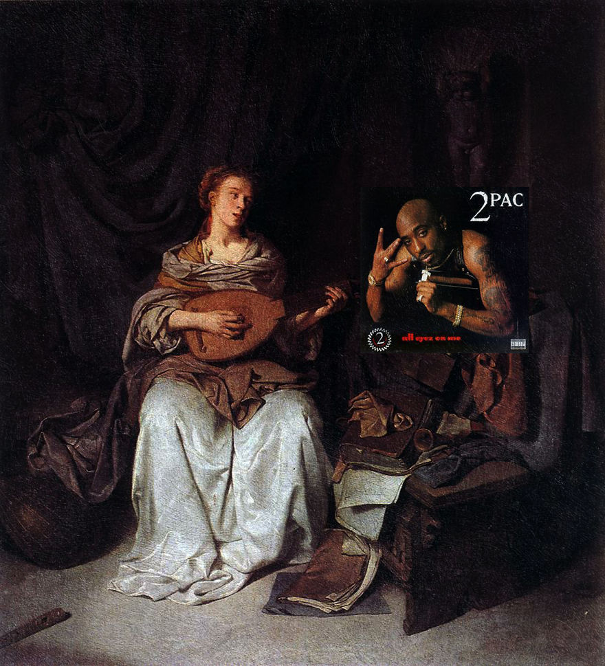 I Combine Album Covers With Classical Paintings (Part 2)